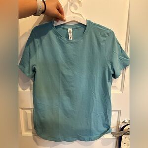 lululemon athletica Aqua Short Sleeve Tee